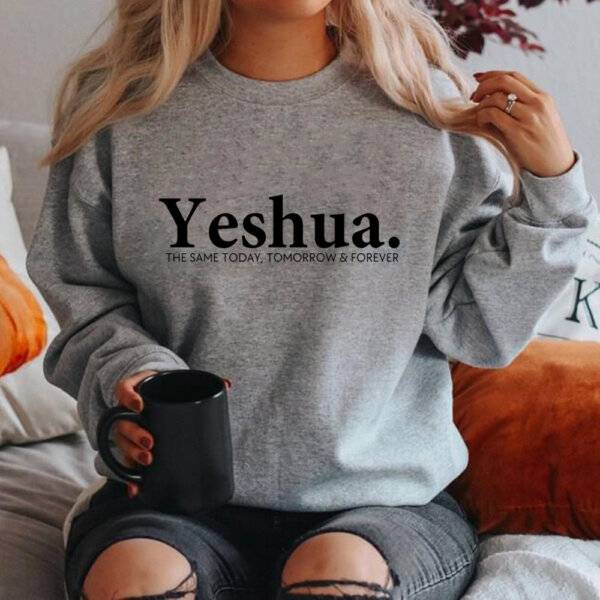 Vintage Yeshua Christian Sweatshirt - Image 6