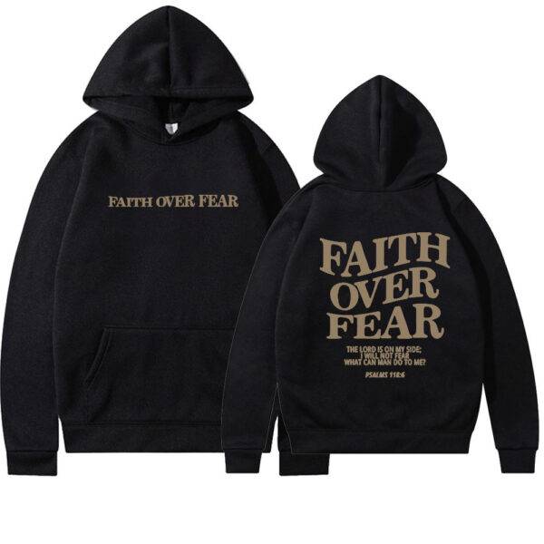 Faith Over Fear Christian Hoodie - Image 7