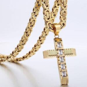 Stainless Steel Christian Necklace